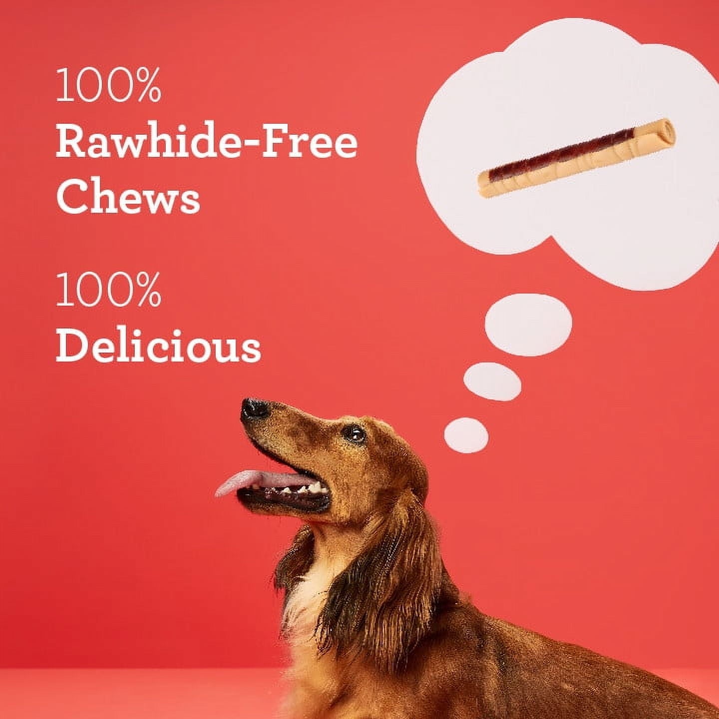 DreamBone DreamSticks Made with Real Chicken, Rawhide-Free Chews for Dogs, 15 Count