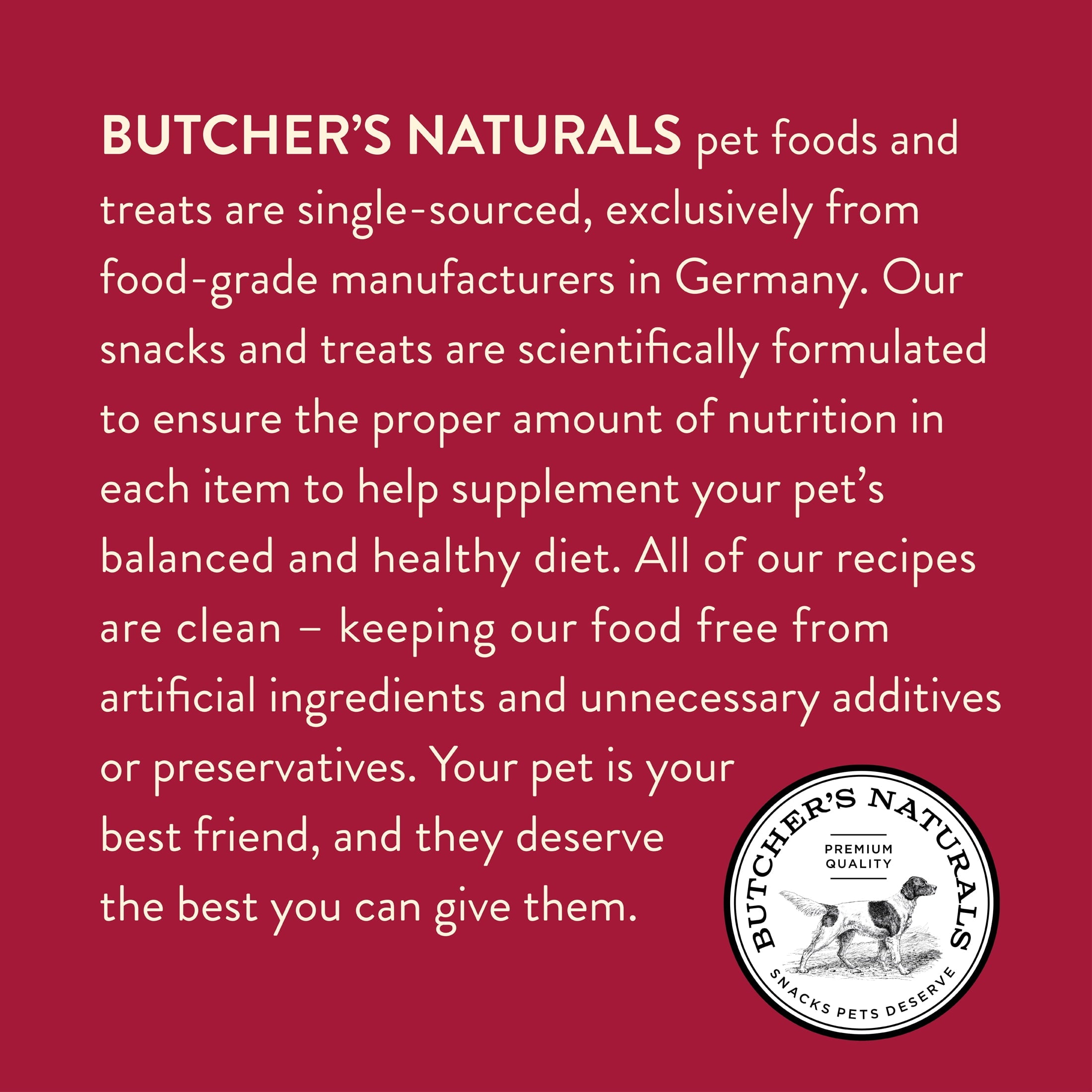 Butcher's Naturals Beef Flavor Natural Chews for Dogs, 8 oz Bag