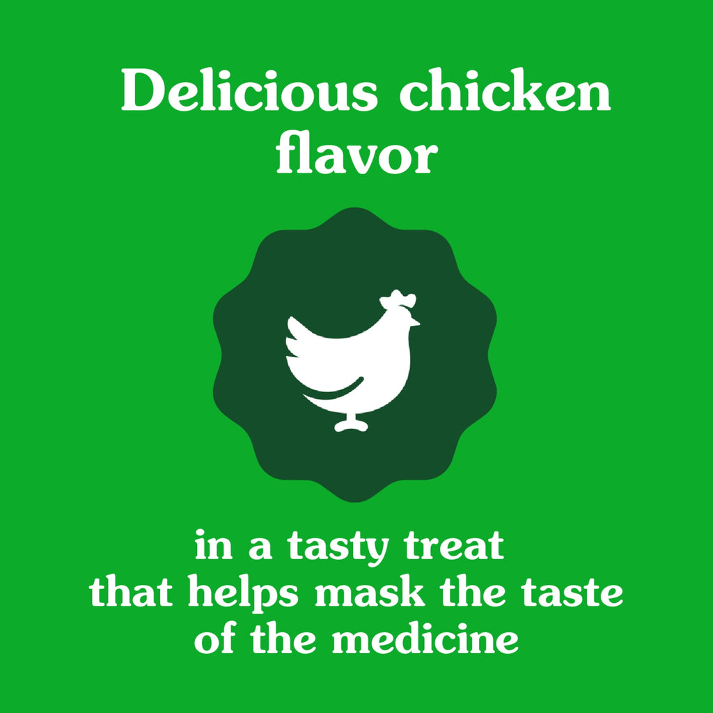 Greenies Pill Pockets For Dogs Chicken Flavor Large, Capsule Size Soft Dog Treats, 7.9 Oz, (30 Pk)